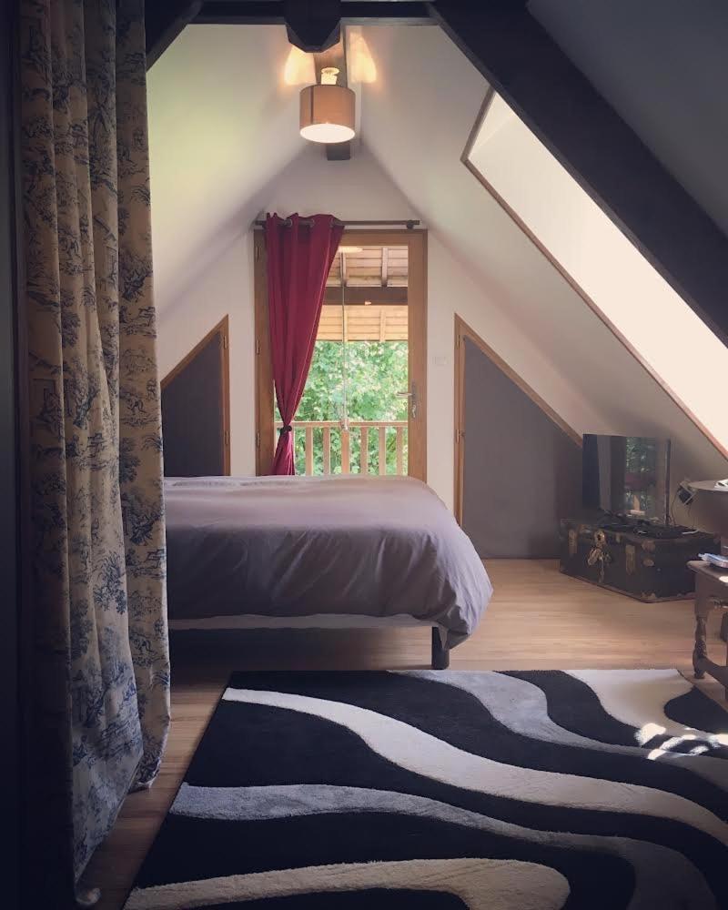 Bed and Breakfast Il était autrefois Saint-Hellier Exterior foto